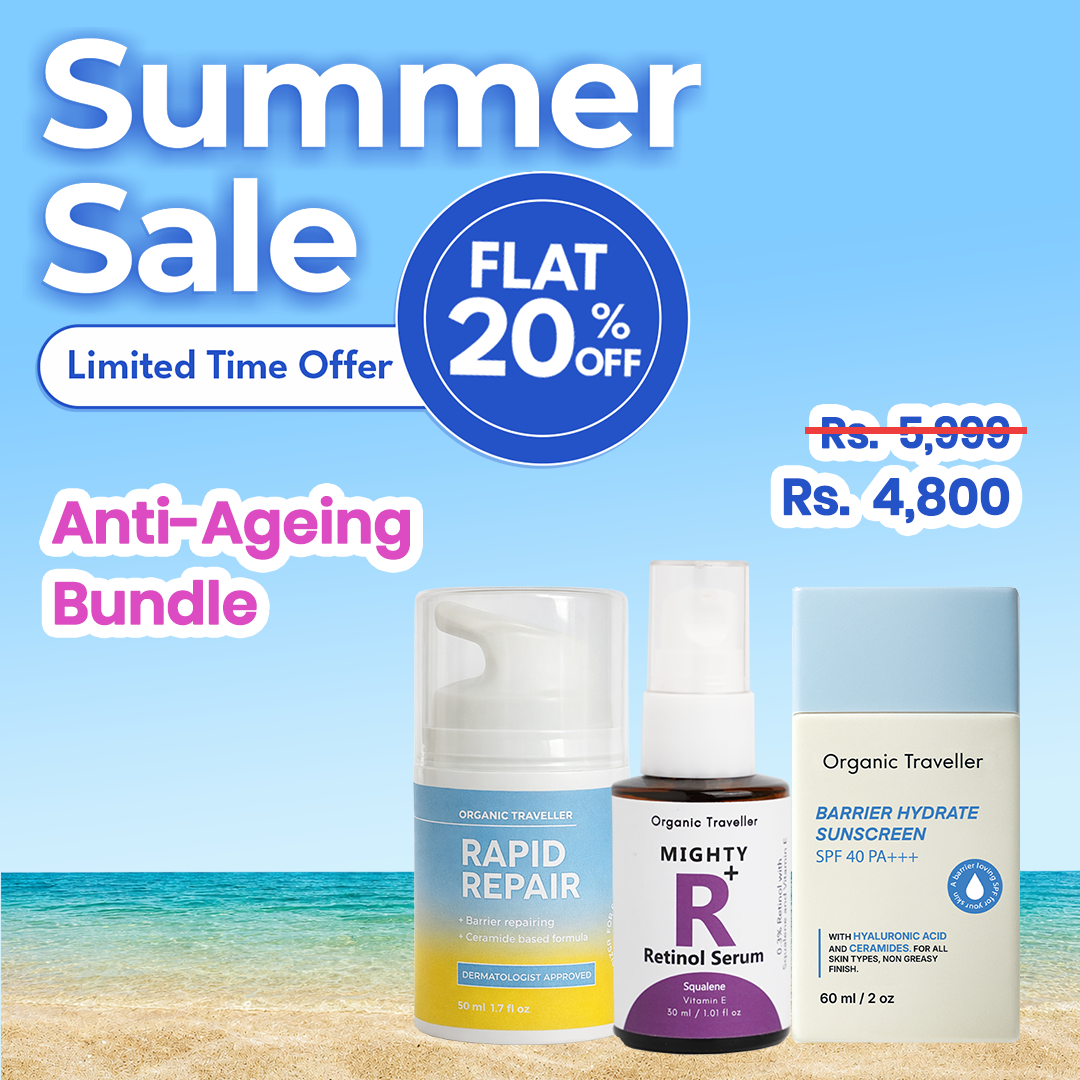 Organic Traveller - Skincare Facebook ad