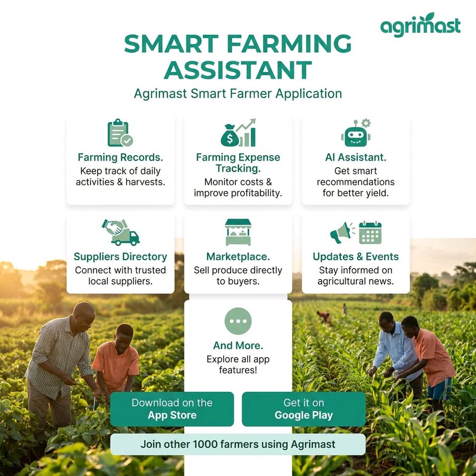 Agrimast Solutions Facebook ad: Smart Farming App