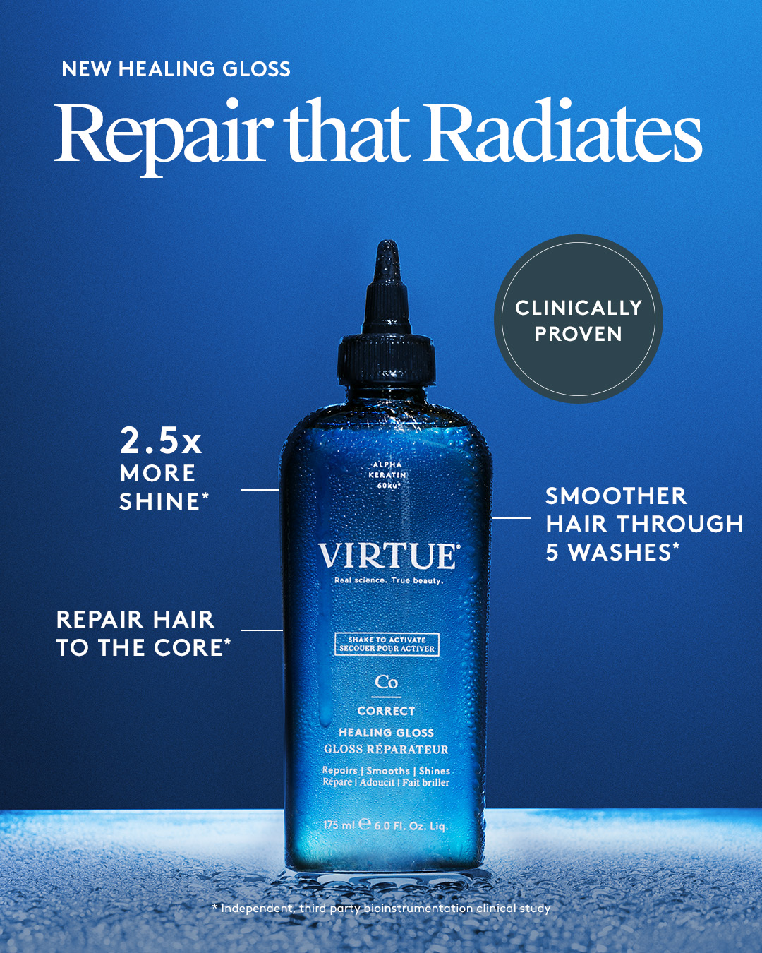 Virtue Labs Facebook ad: Repair that Radiates