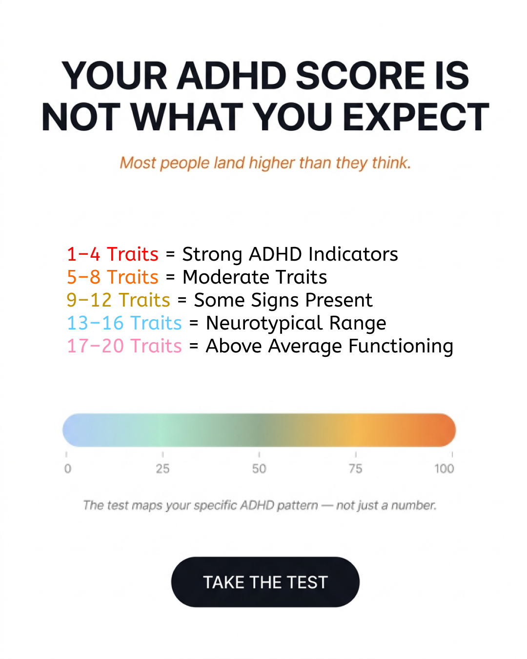 Personality Test: Created by Experts  Facebook ad