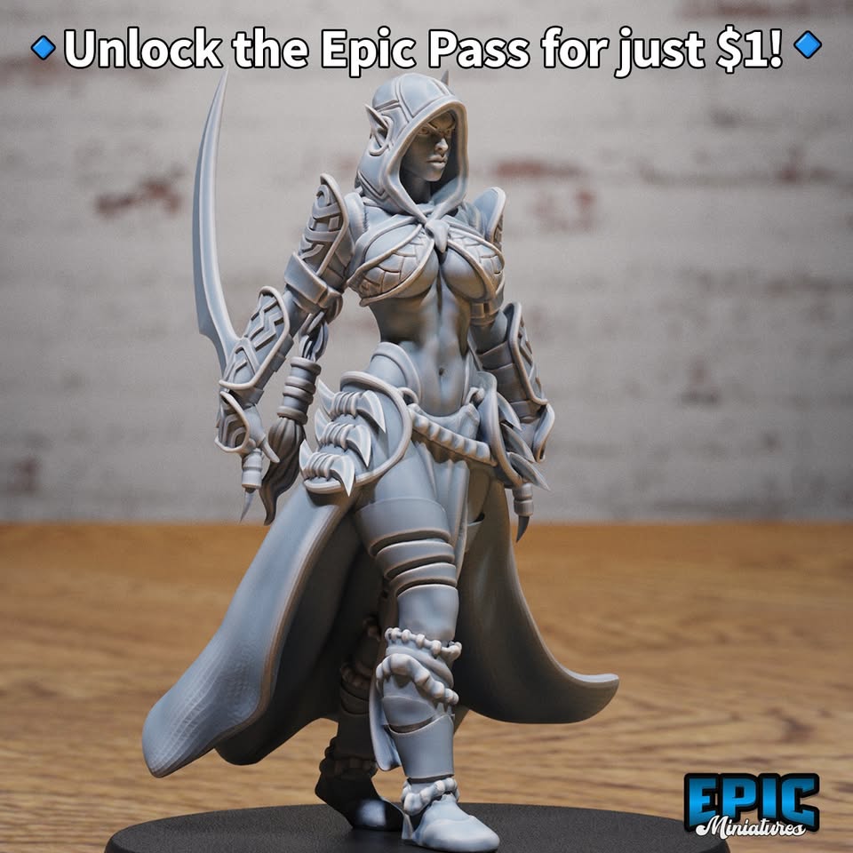 Epic Miniatures Facebook ad