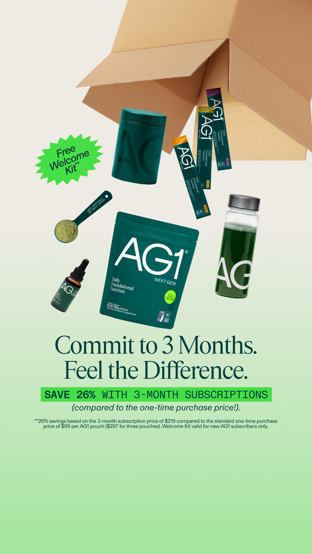 AG1 by Athletic Greens Facebook ad