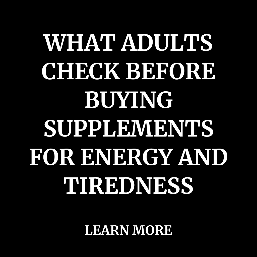 Daily Advisor Facebook ad: What to Know Before Buying Energy Supplements