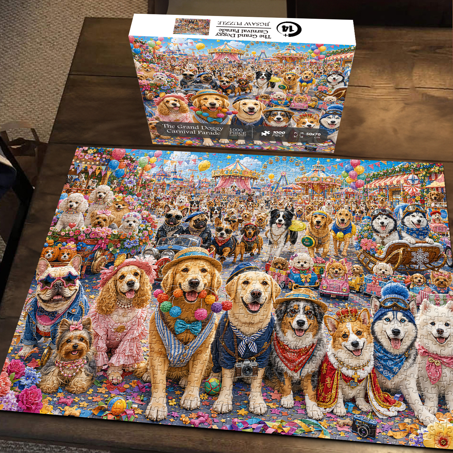 Fun-Puzzle Facebook ad