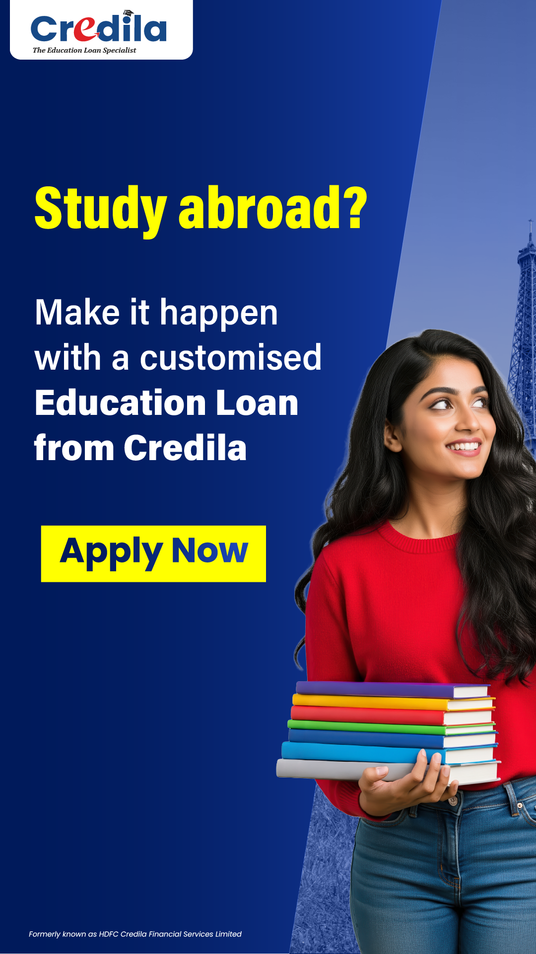 Credila Financial Services Limited Facebook ad