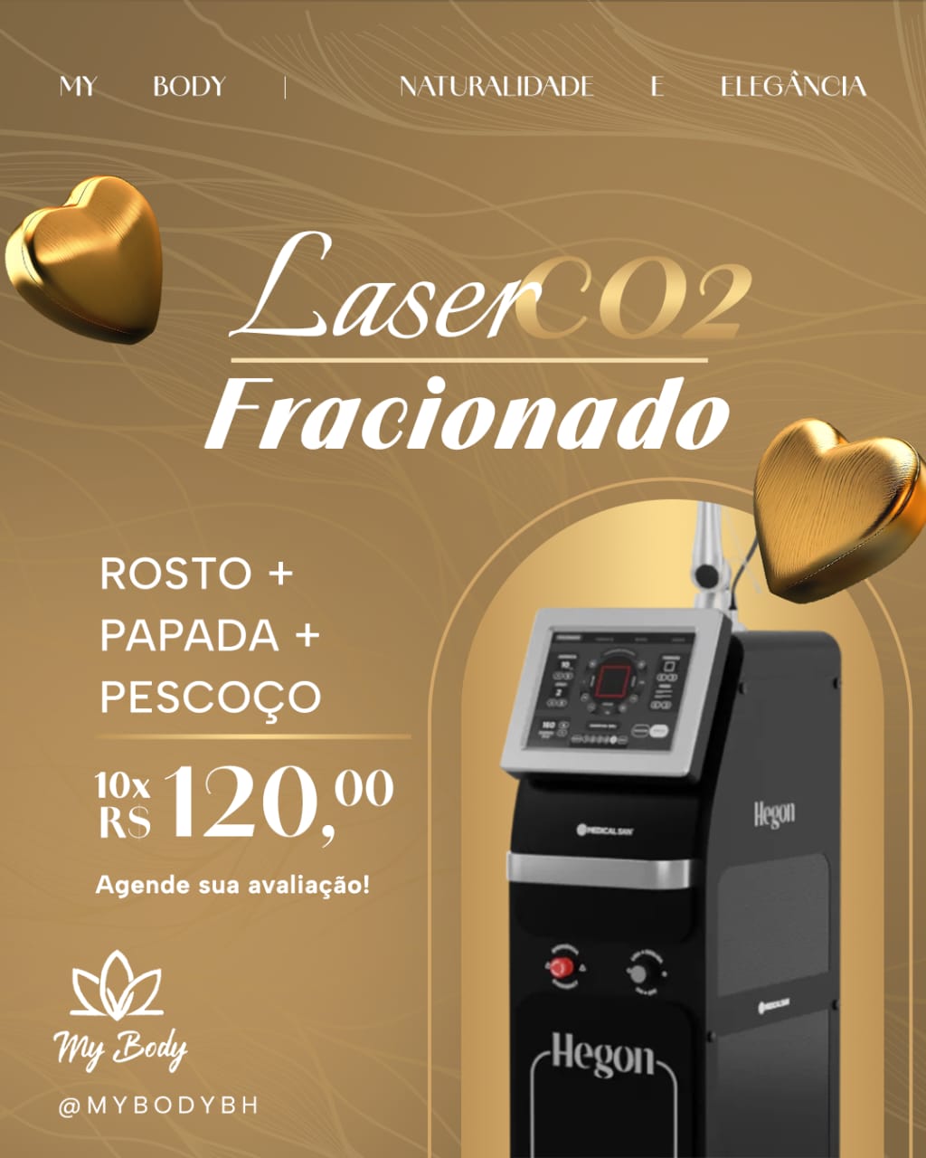 My Bodybh Facebook ad: Laser CO2