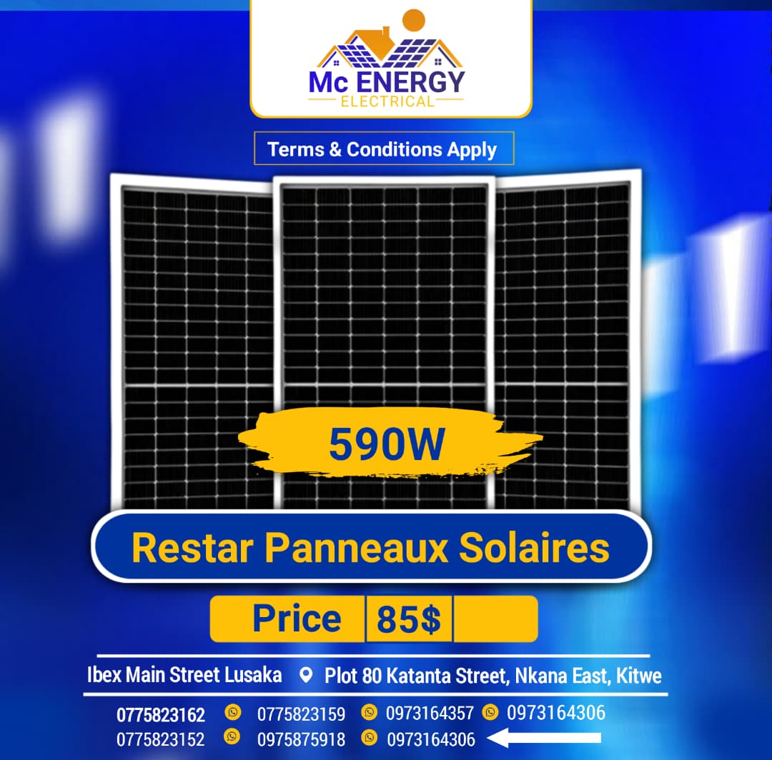 Mcenergy Electrical Facebook ad: Obtenez les meilleurs prix sur les panneaux solaires