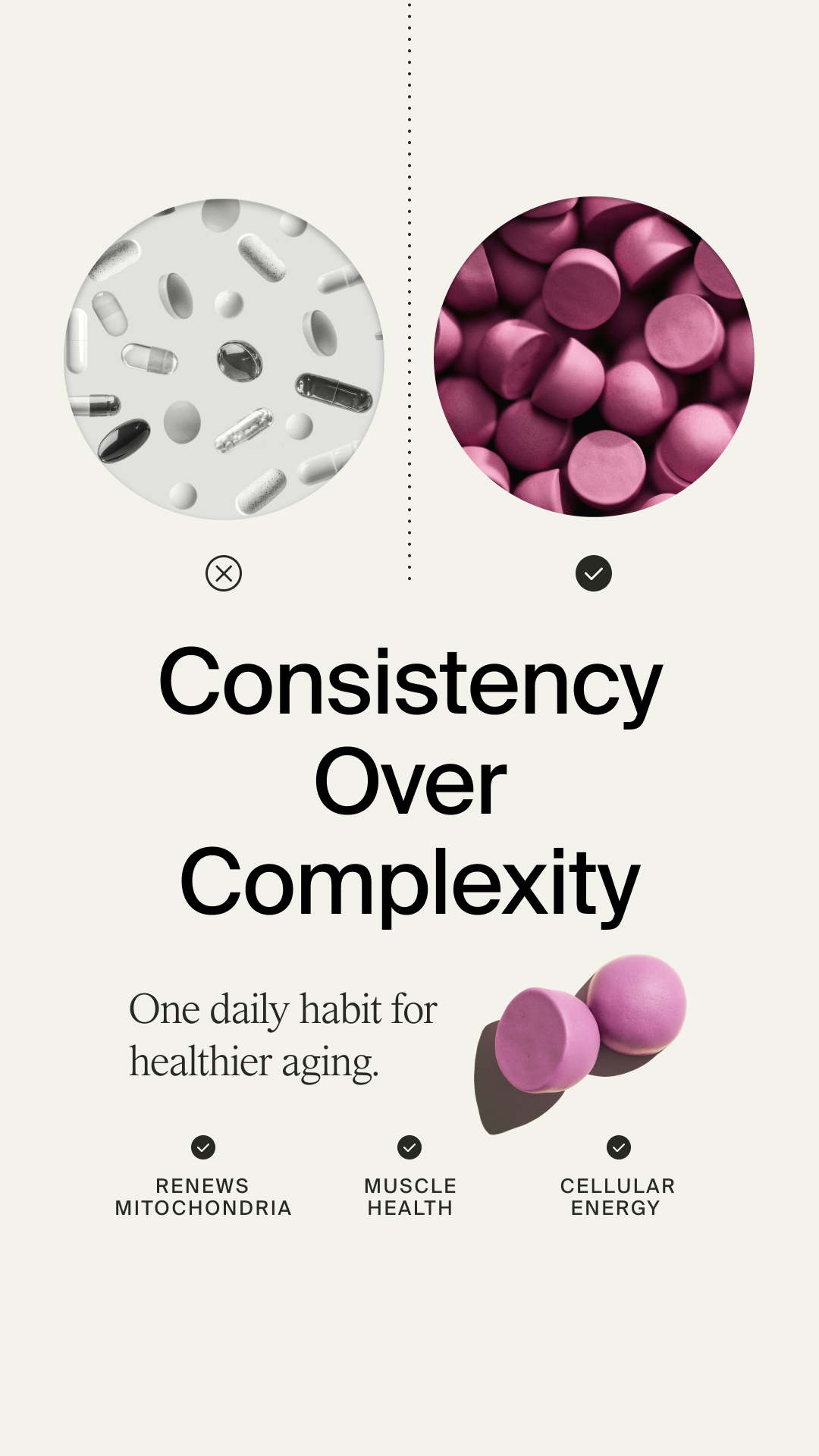 Timeline Longevity Facebook ad