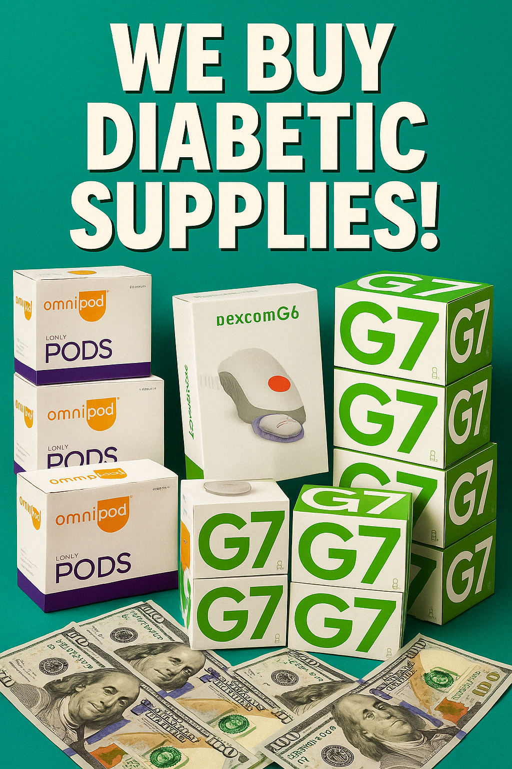 Poughkeepsie Diabetic Supply Buyer Facebook ad