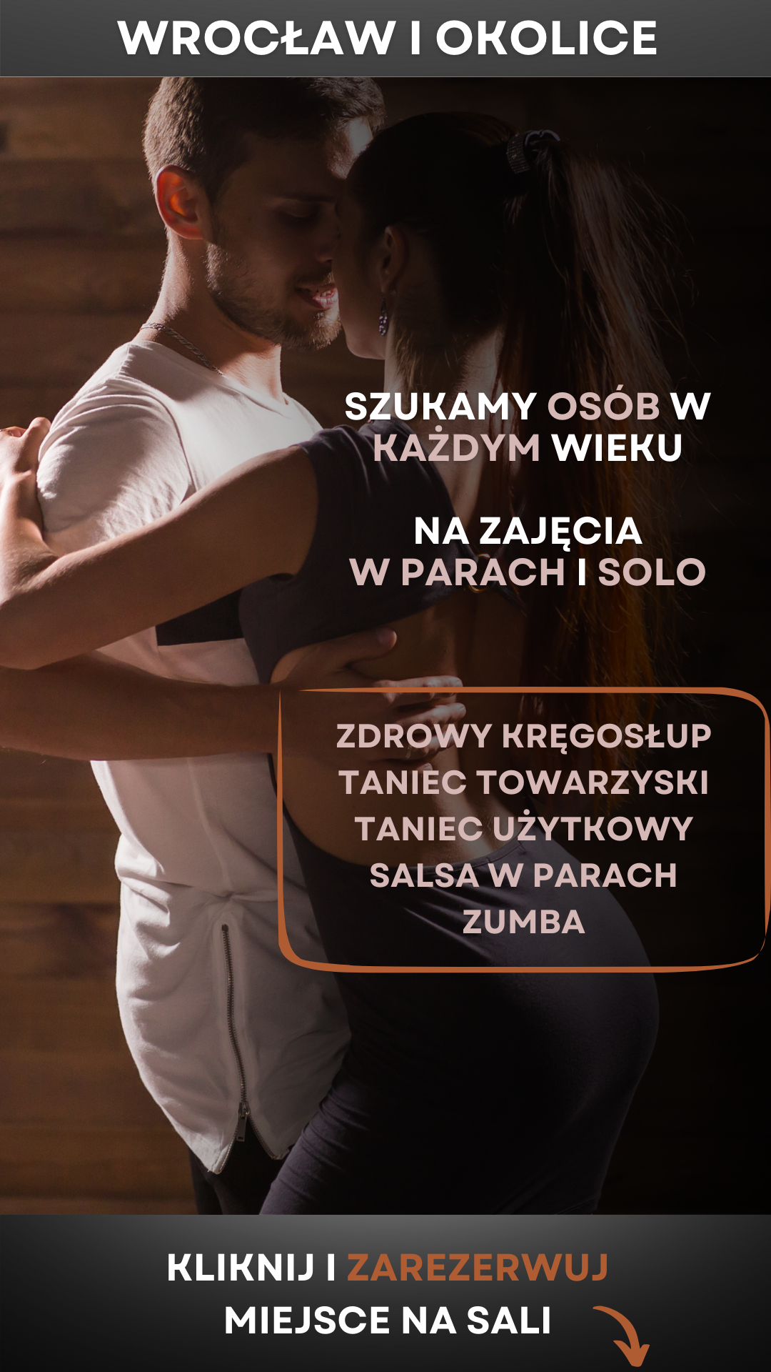 Szkoła Tańca Estilo Facebook ad from May 5, 2026