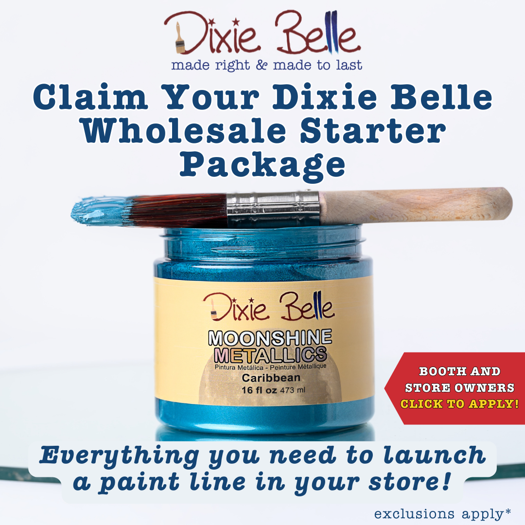 Dixie Belle Paint Company Facebook ad: Own a store, booth, or creative space?