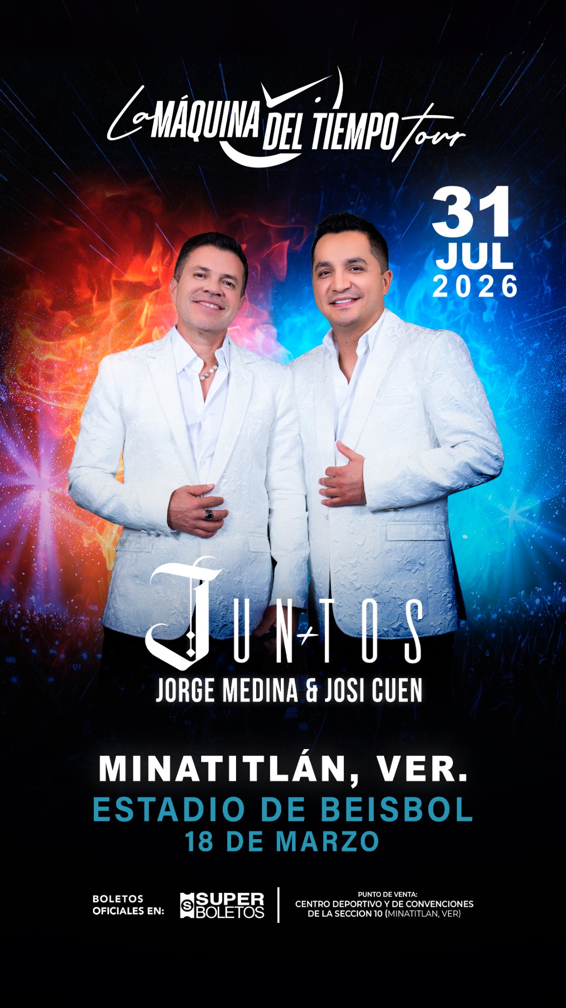 Juntos TOUR Facebook ad