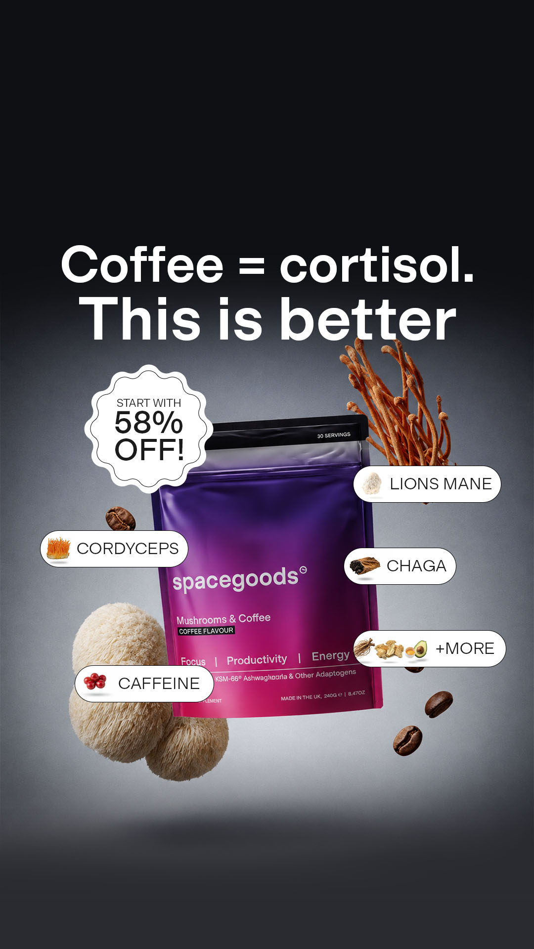Spacegoods Facebook ad