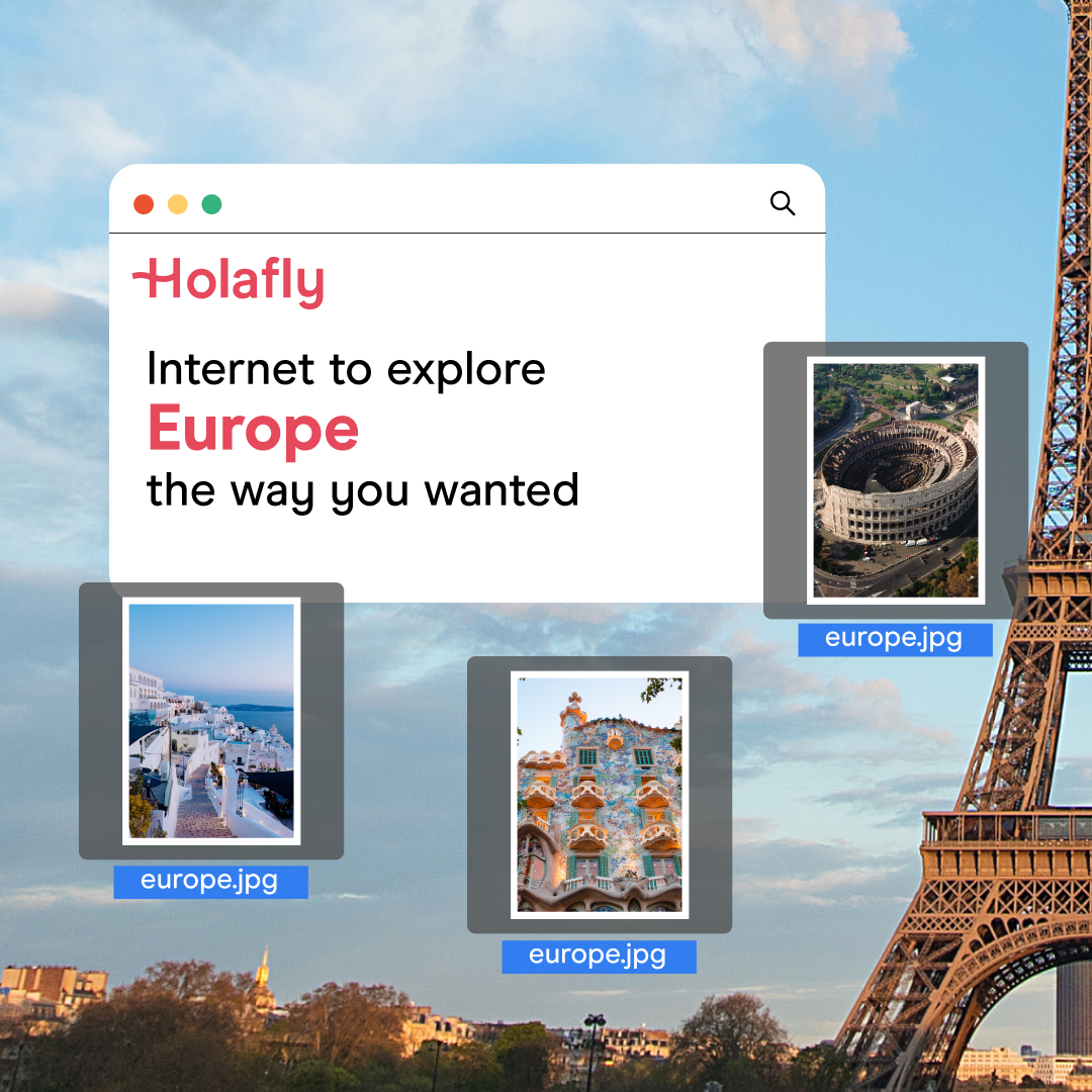 Holafly - English Facebook ad