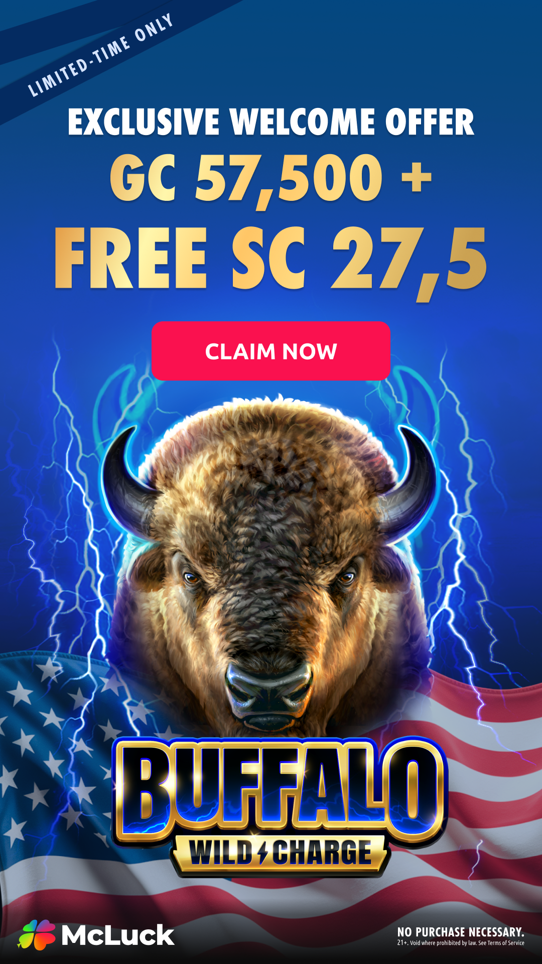 McLuck.com Facebook ad