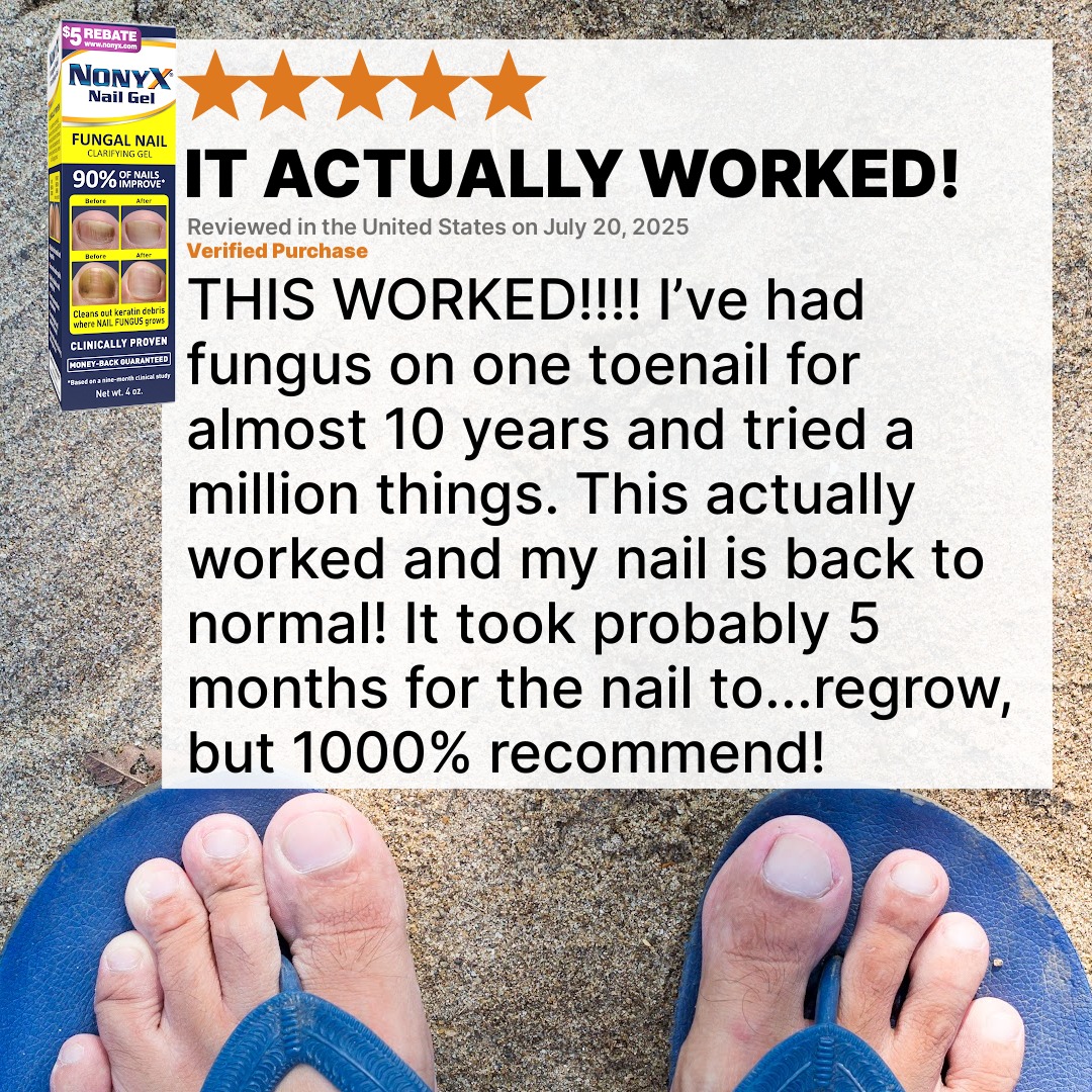 NONYX Fungal Nail Clarifying Gel Facebook ad