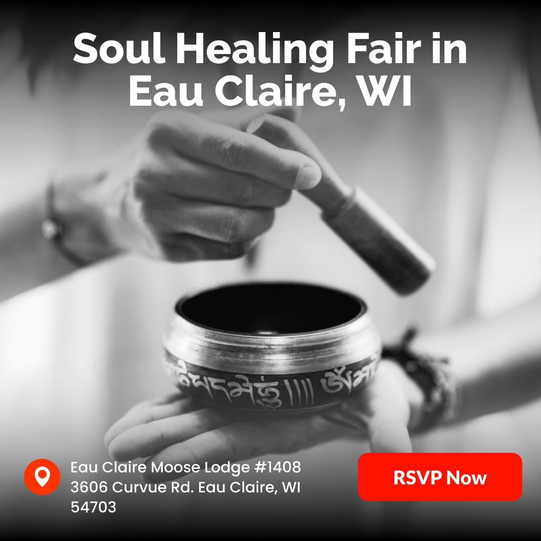 Rooted Holistic Healing & Wellness Fairs Facebook ad: Holistic Healing & Wellness Fair - Eau Claire, WI