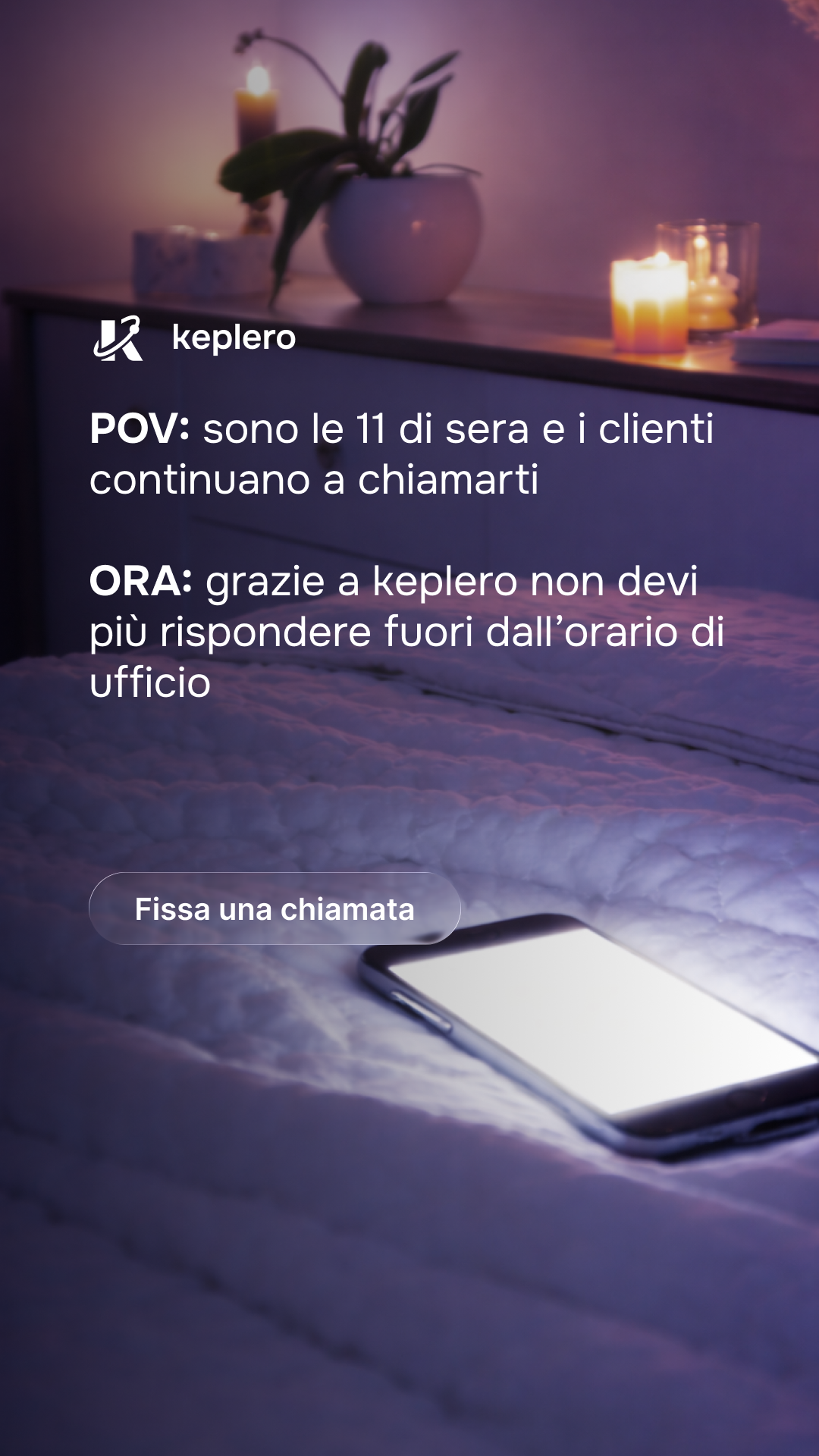 Keplero AI Facebook ad