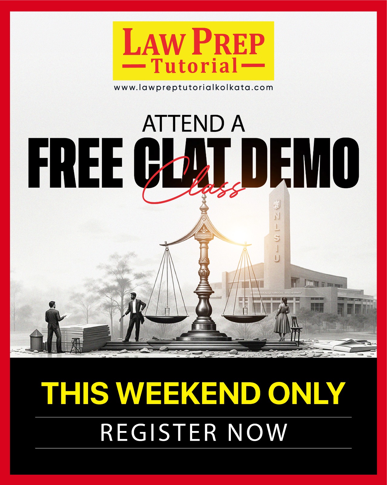 Law Prep Tutorial Kolkata Facebook ad from Mar 17, 2026