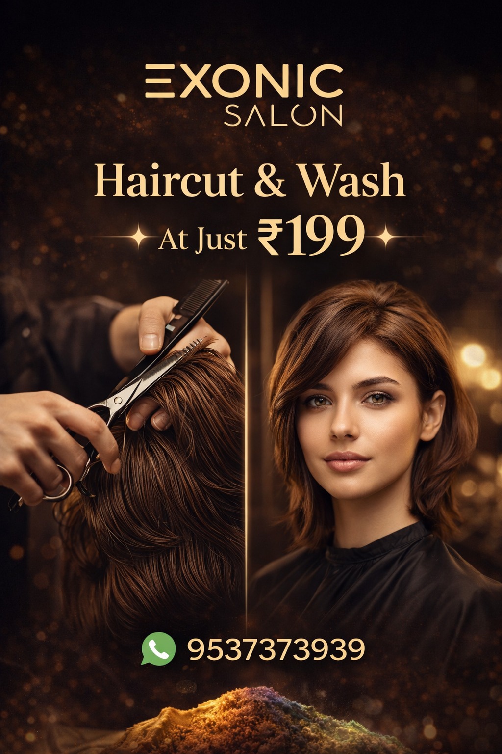 Exonic Salon  Facebook ad