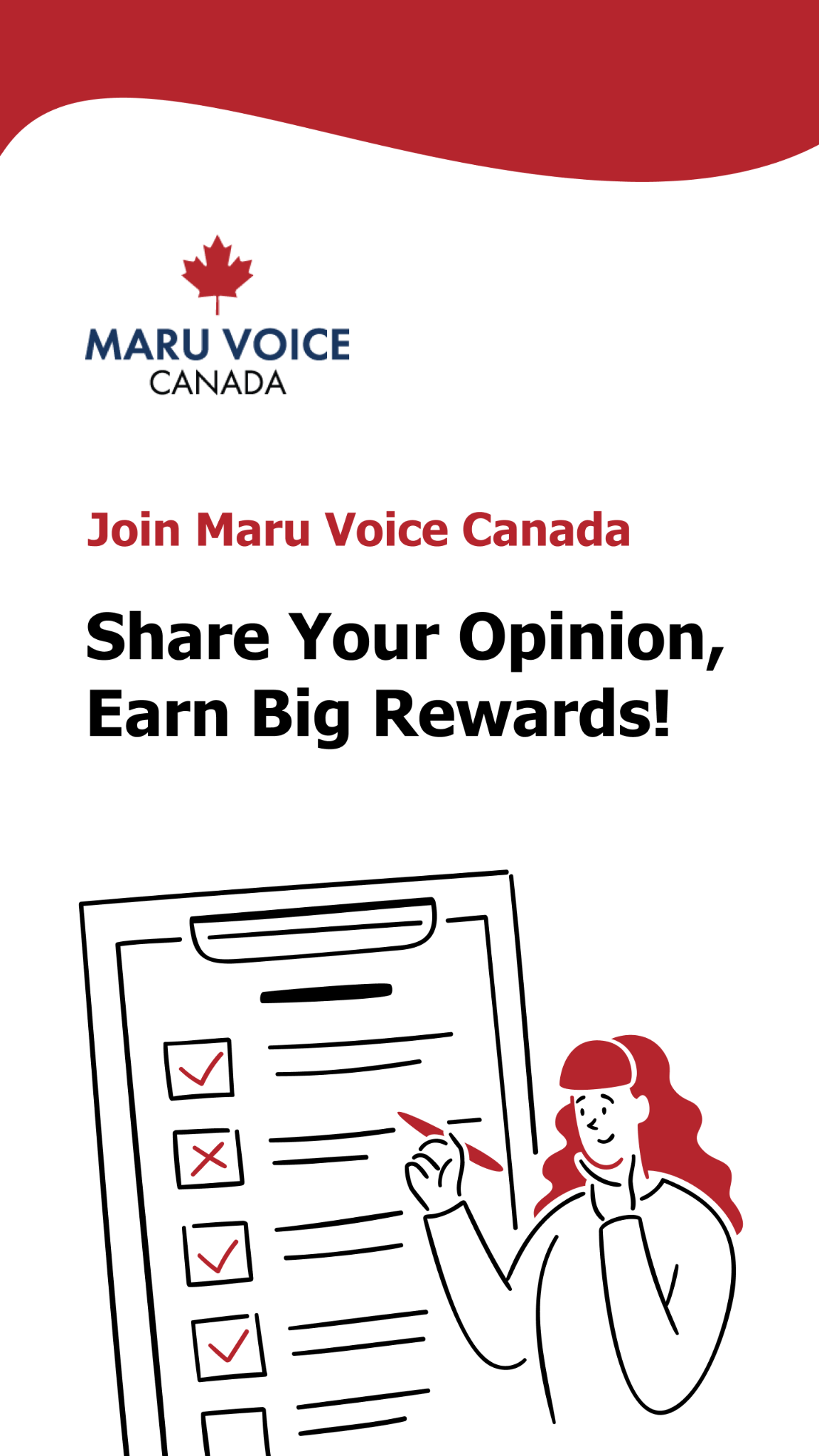Maru Voice Canada Facebook ad
