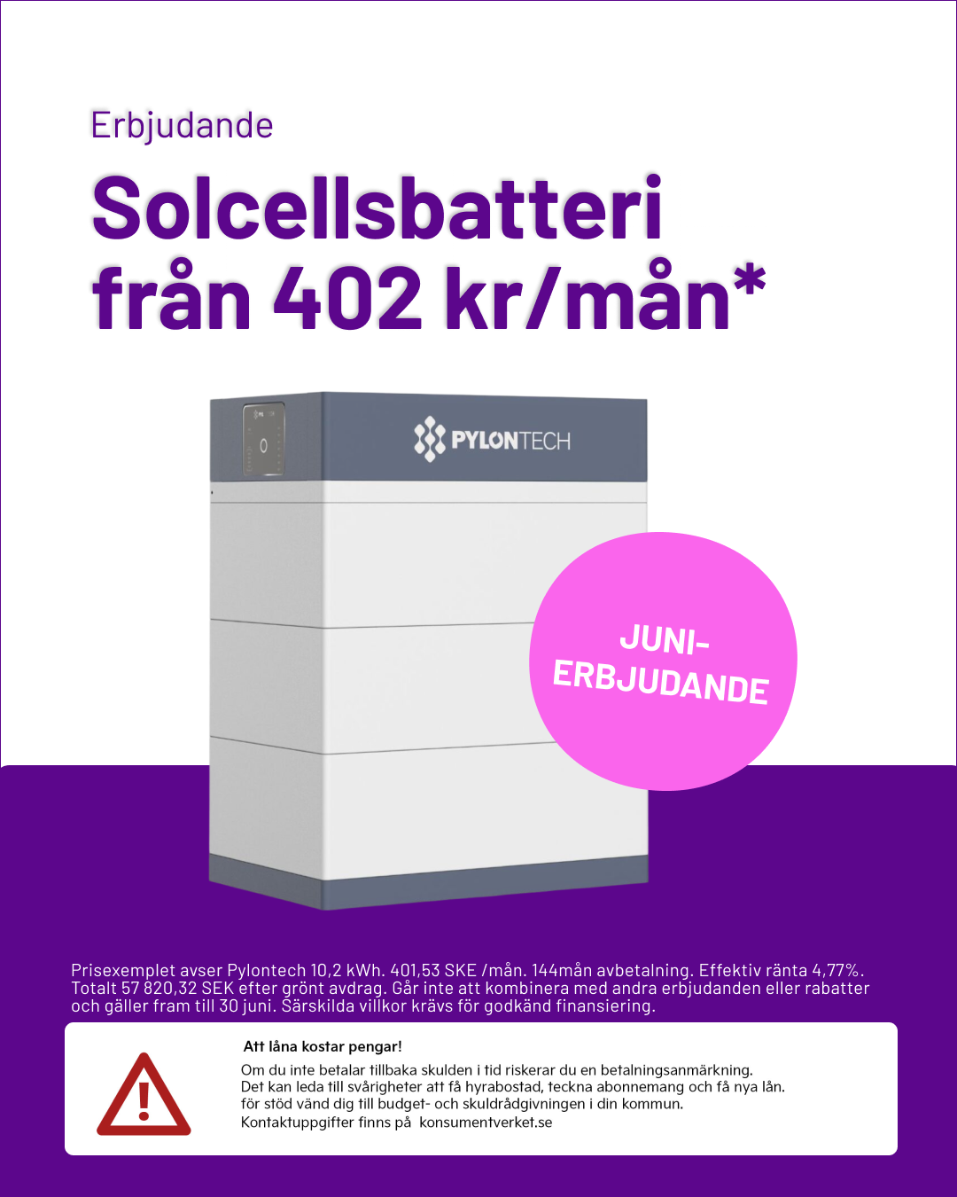 1KOMMA5 Sverige Facebook ad