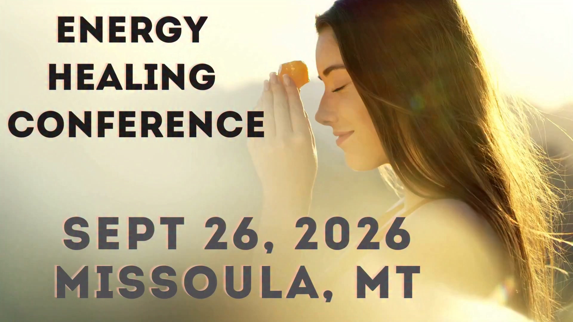 Energy Healing Conference Facebook ad: Message now to claim free tickets
