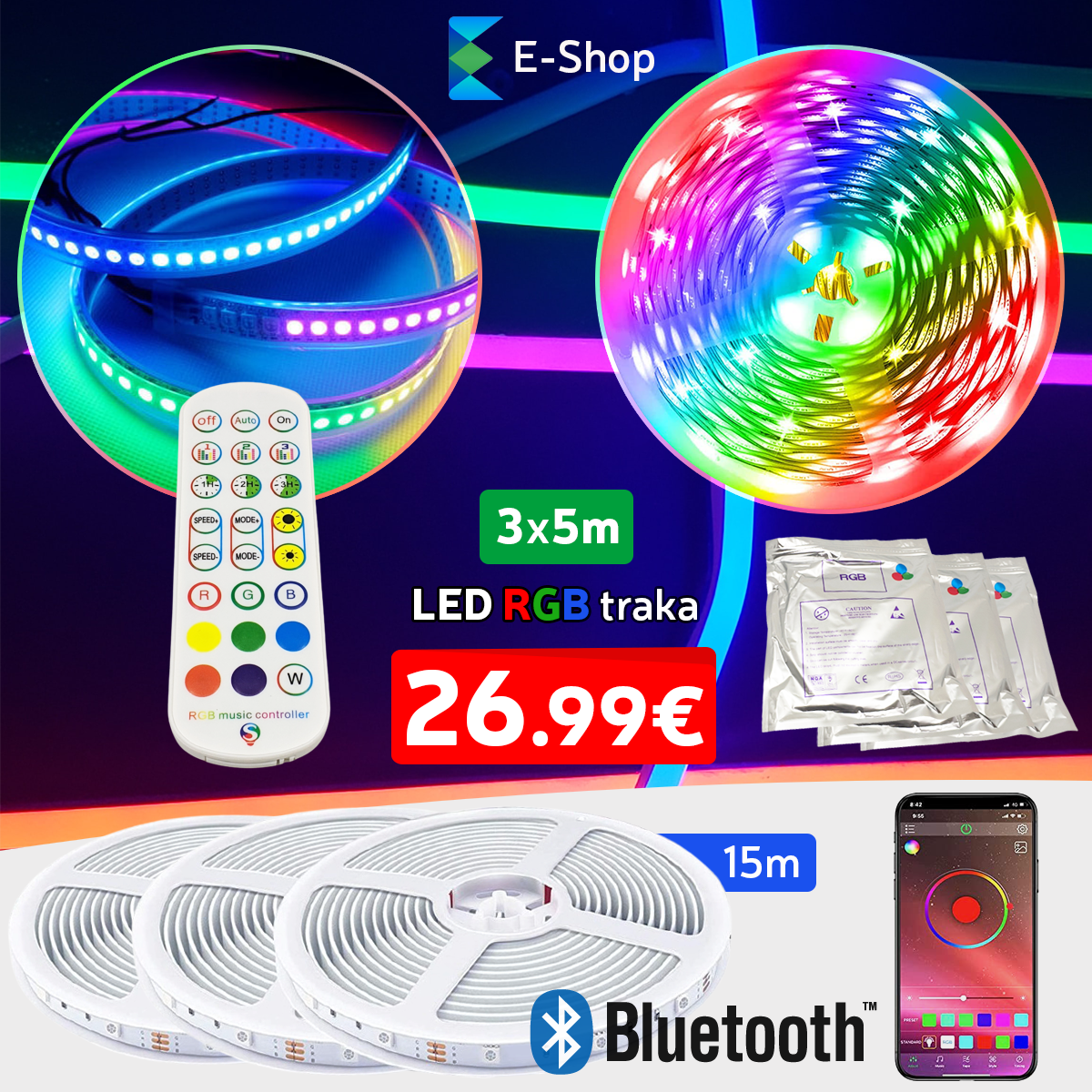 E-Shop Facebook ad