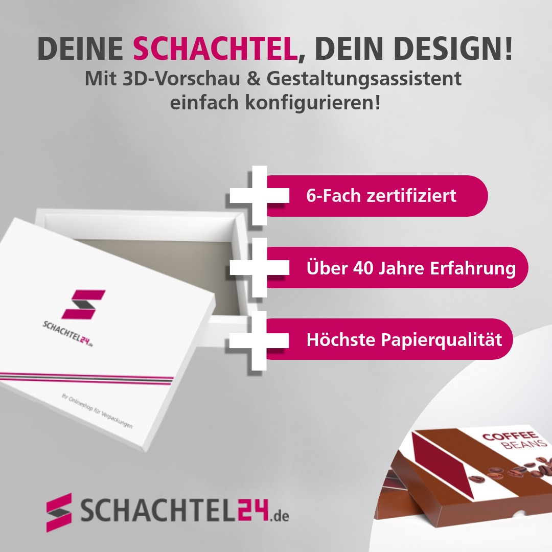 Schachtel24.de Facebook ad from Apr 9, 2025