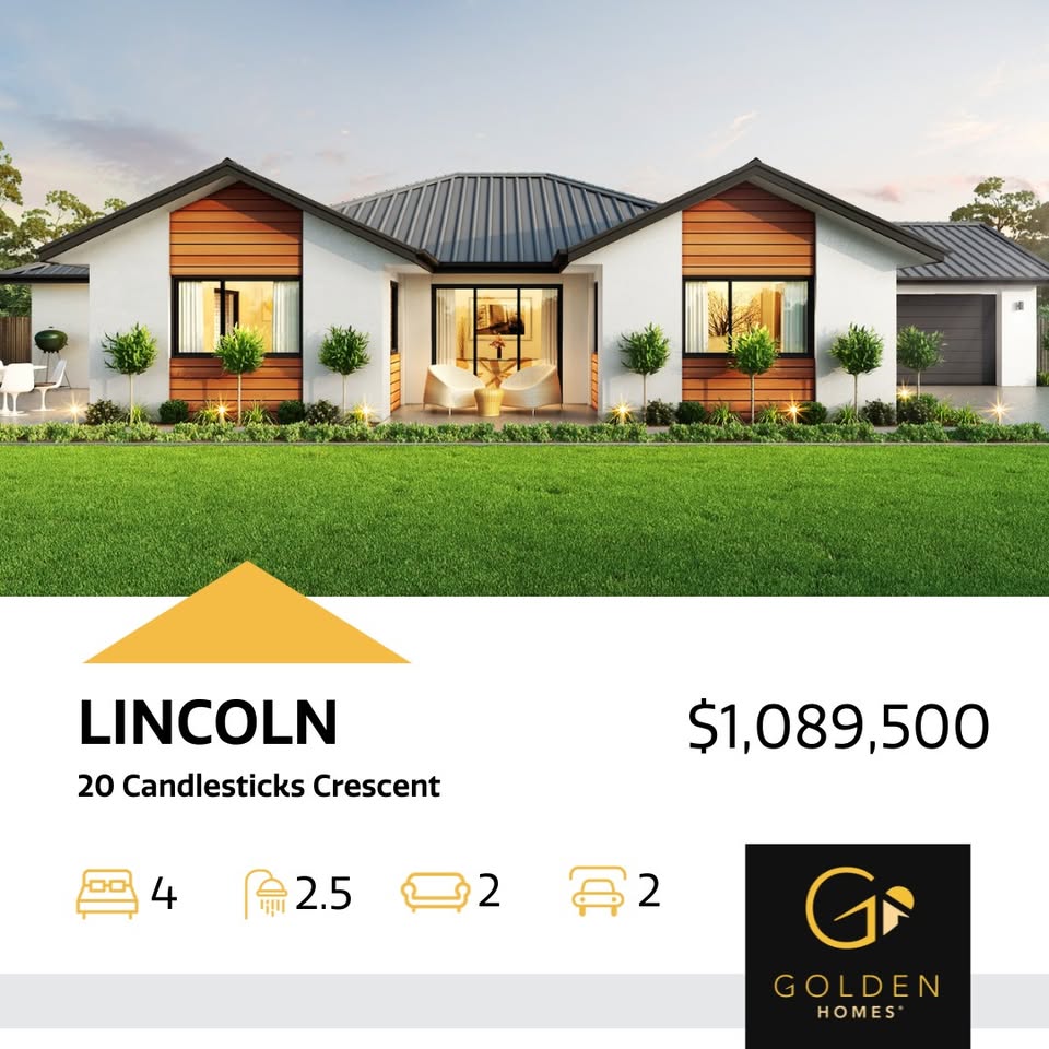 Golden Homes Christchurch Facebook ad