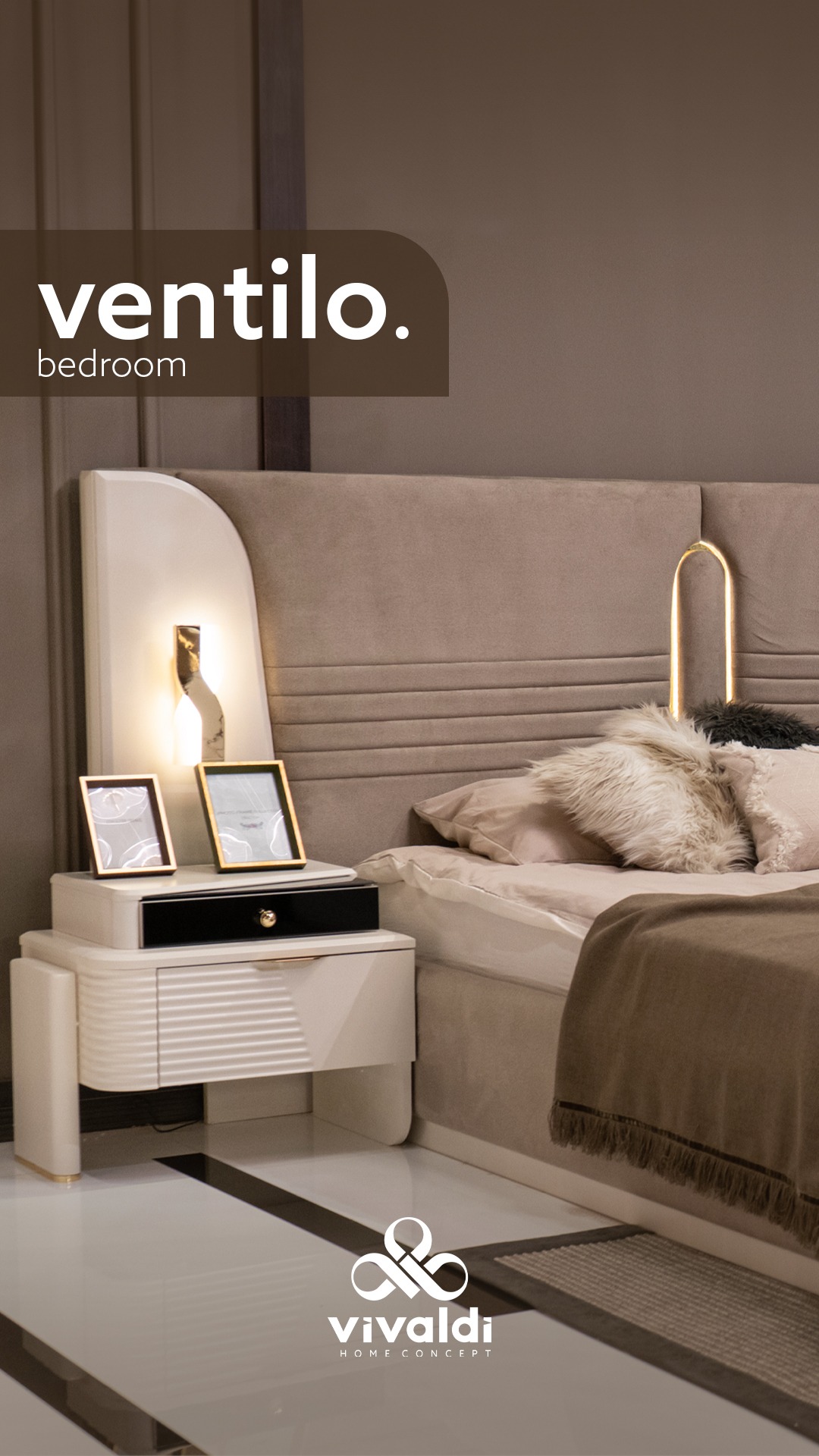 Vivaldi Furniture Facebook ad: Ventilo Bedroom