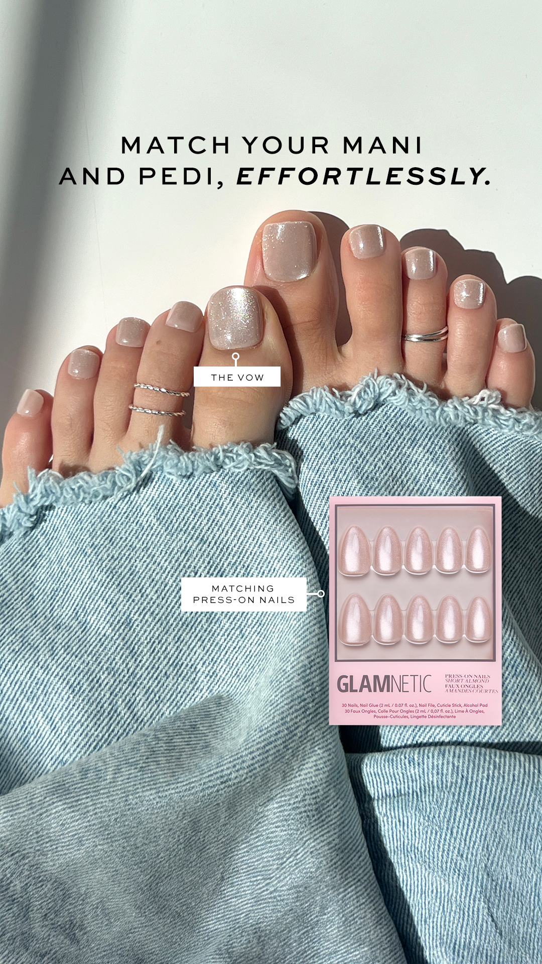 Glamnetic Facebook ad