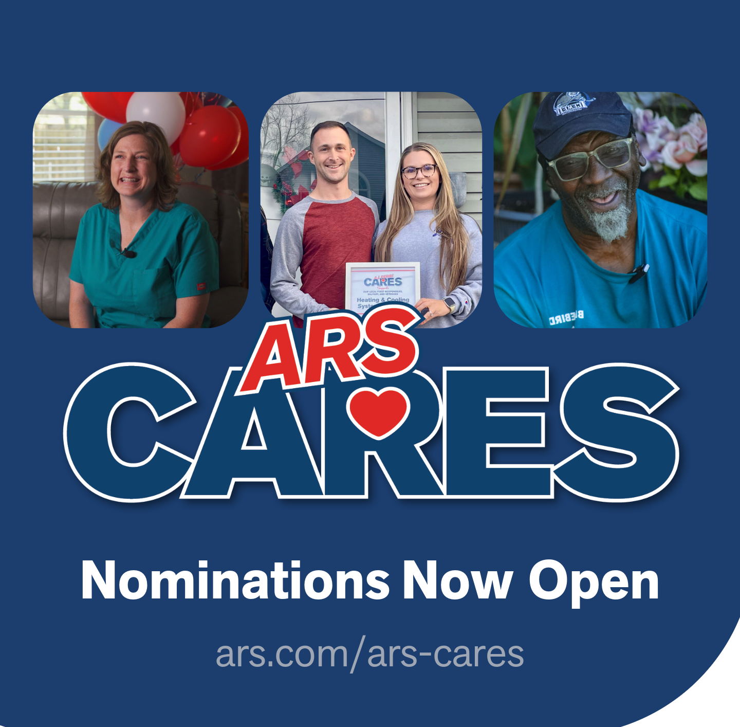 ARS Rescue Rooter Raleigh Durham Facebook ad: Nominate Someone in Need of Home Comfort