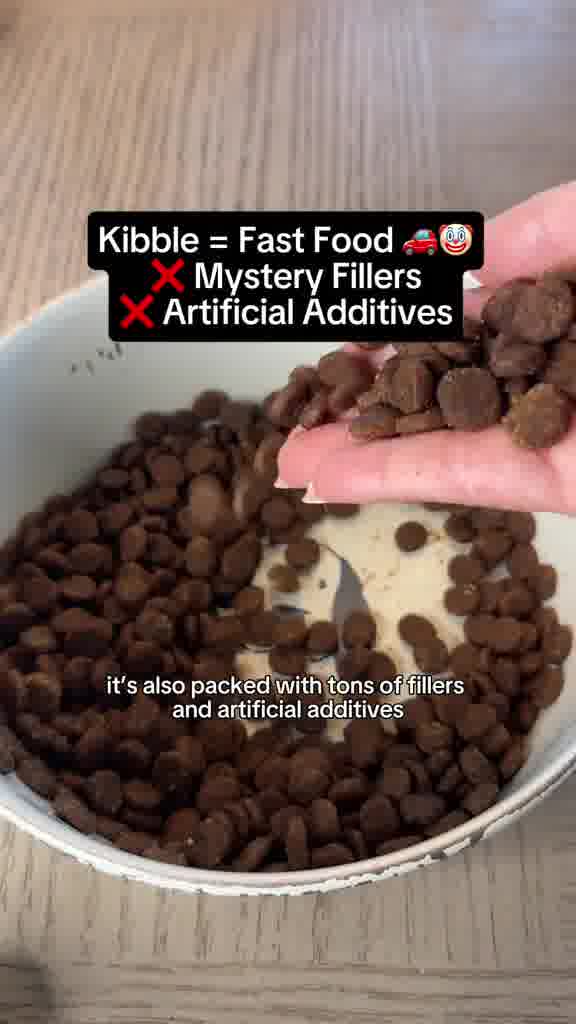 Kash.d.frenchie Facebook ad: UnKibble, Try for 50% Off Today