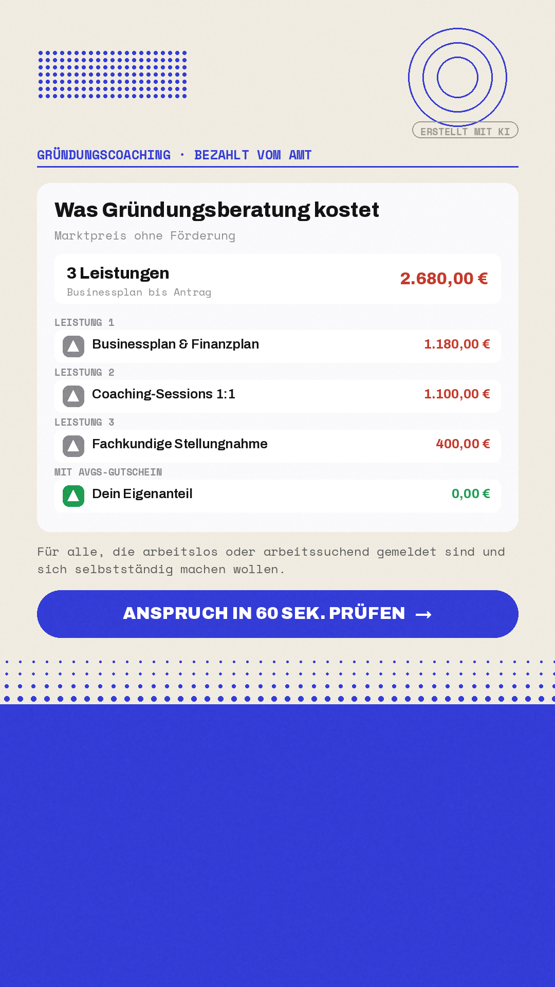 Imberti Consulting Facebook ad from Jul 31, 2026