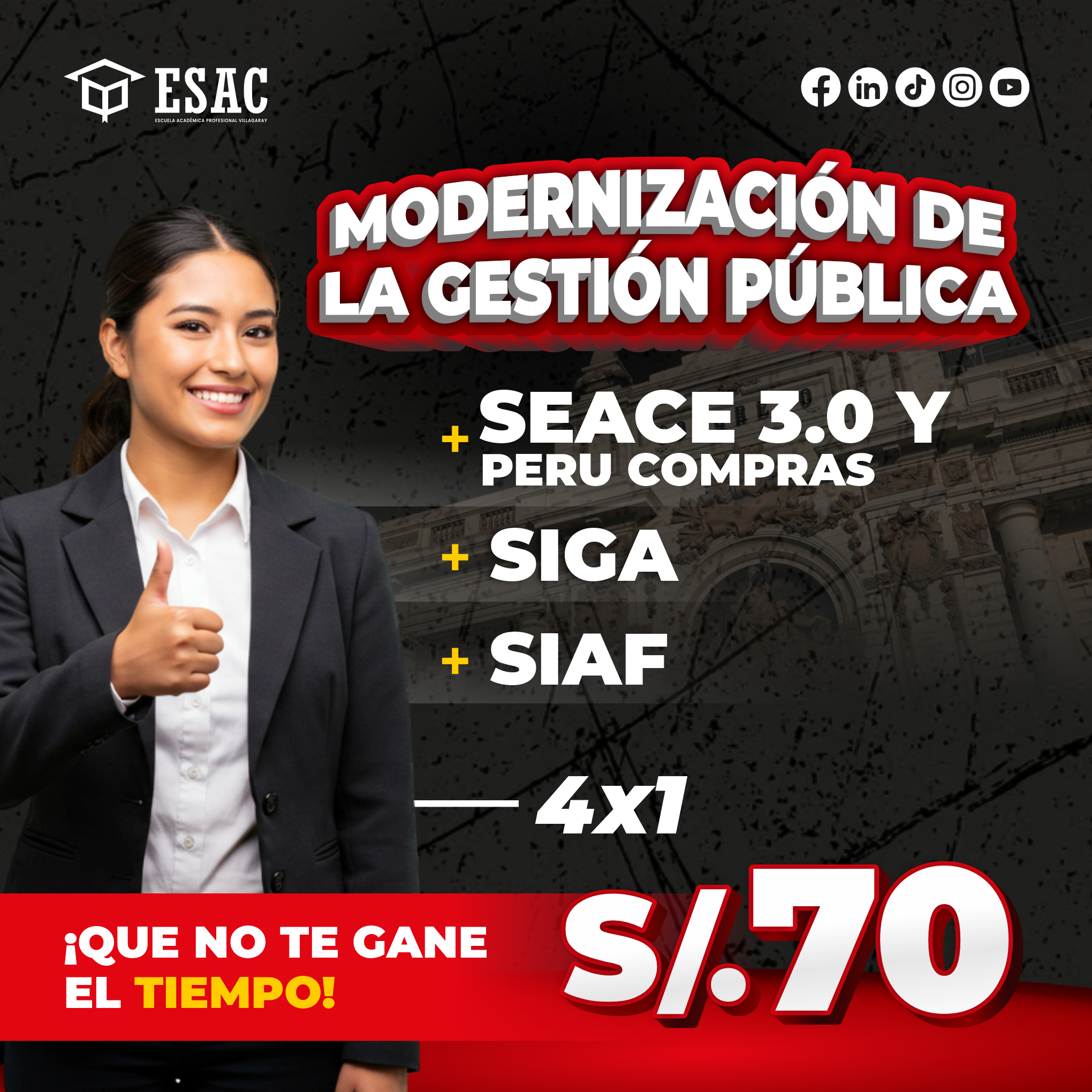 ESAC Facebook ad from Aug 7, 2025