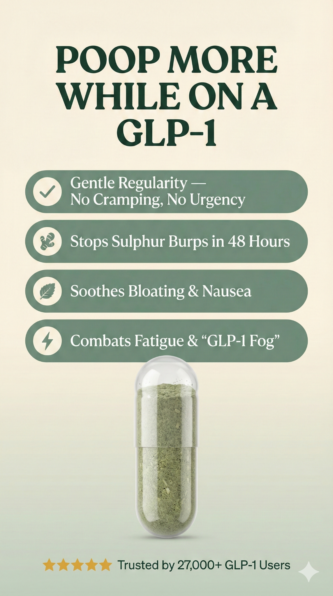 GLP-1 SOS Supplements Facebook ad