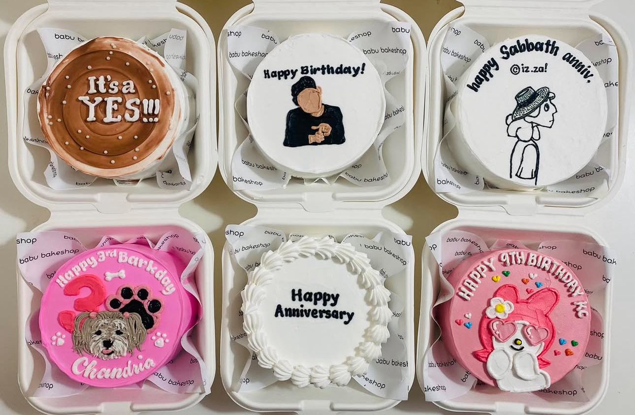 Babu Bakeshop - Sampaloc, Manila Branch Facebook ad: Customized Cakes? We got you covered!