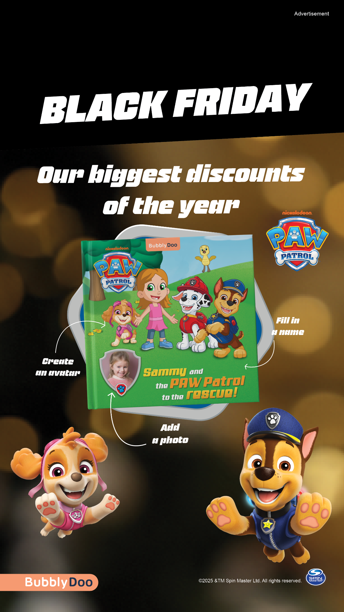 BubblyDoo Books Facebook ad