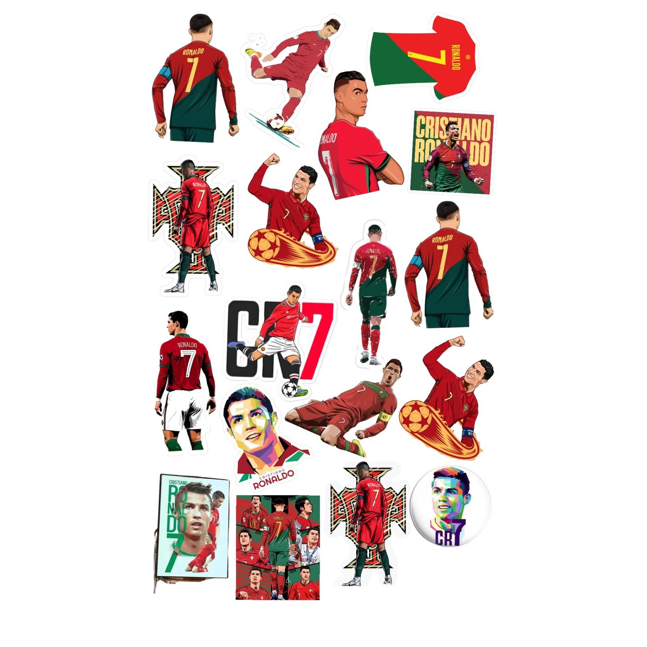 Sticker BD Facebook ad: CR7 Energy in Every Sticker