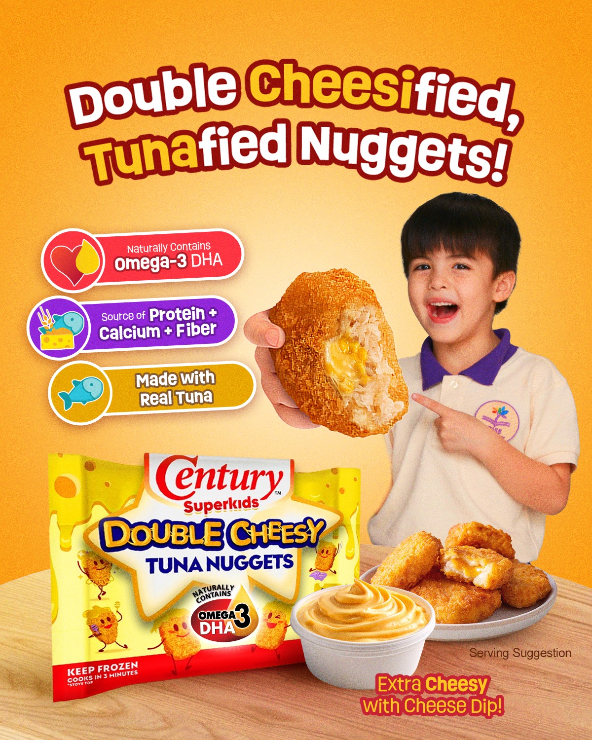 Century Tuna Superbods Facebook ad: Meet the new addition to your baon lineup-Century…
