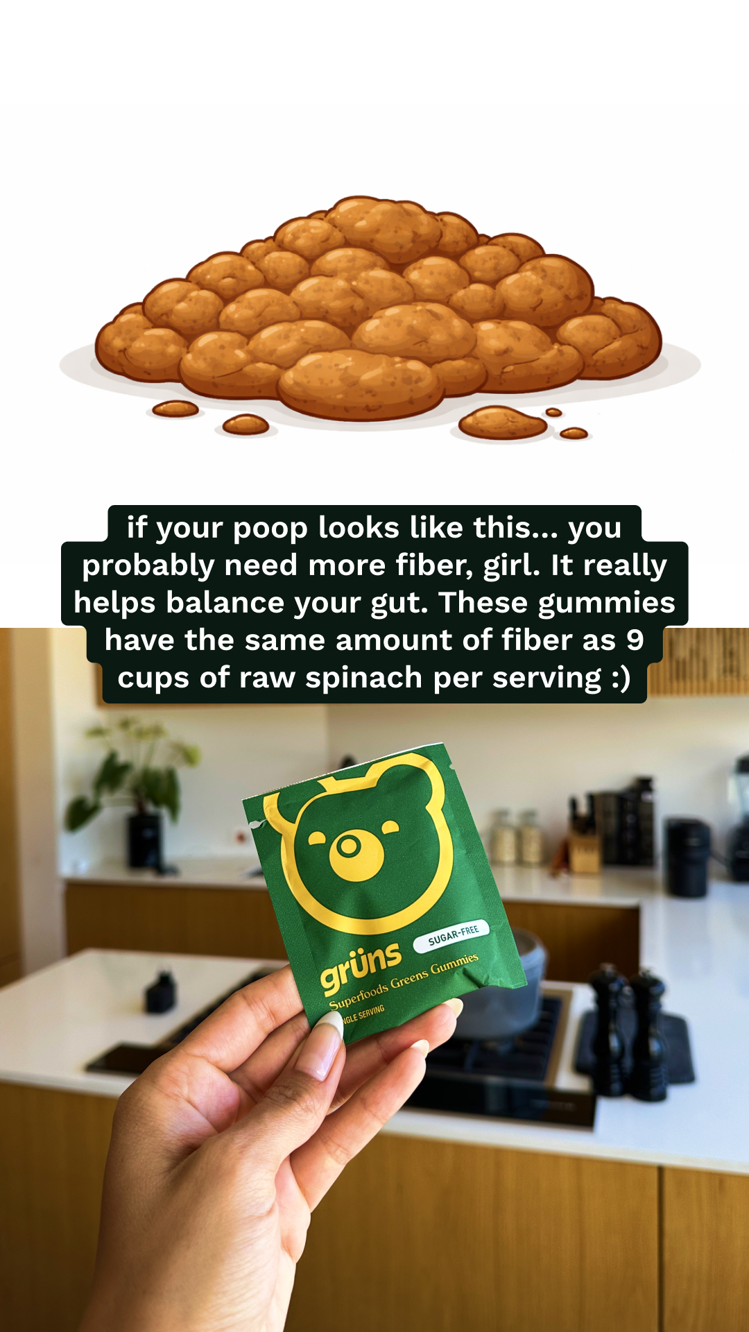 Grüns Facebook ad