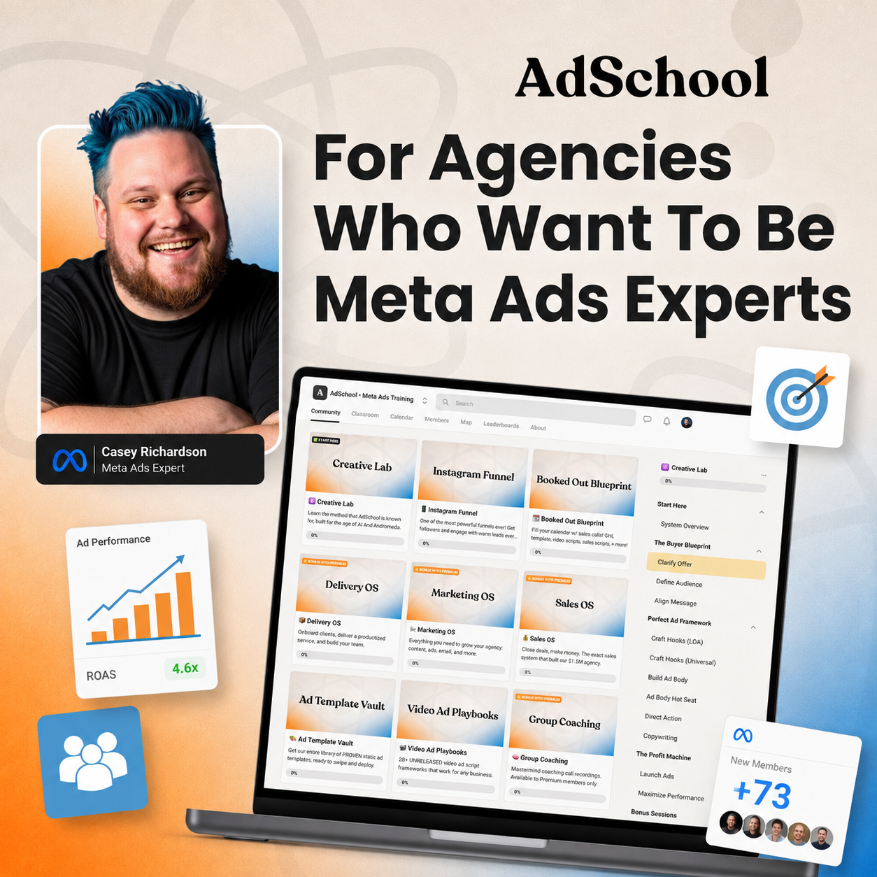 Casey Richardson - FB Ads Coach Facebook ad