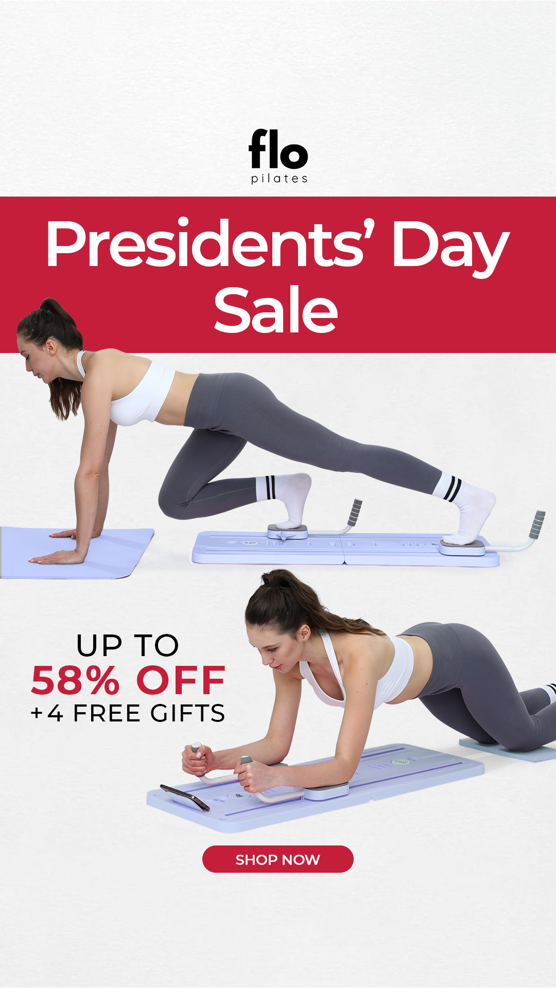 Flo Pilates Facebook ad