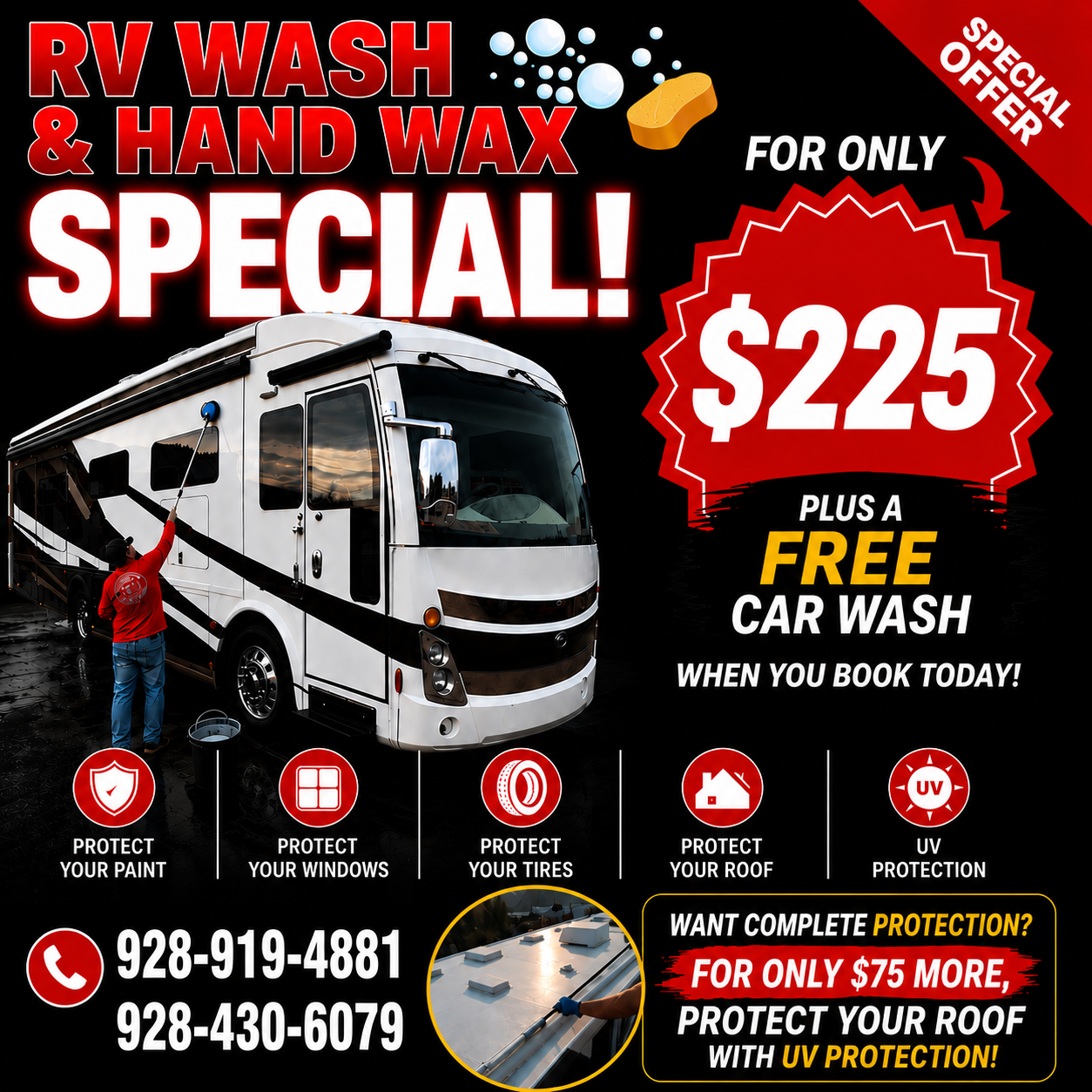 Robert's RV Solutions Facebook ad