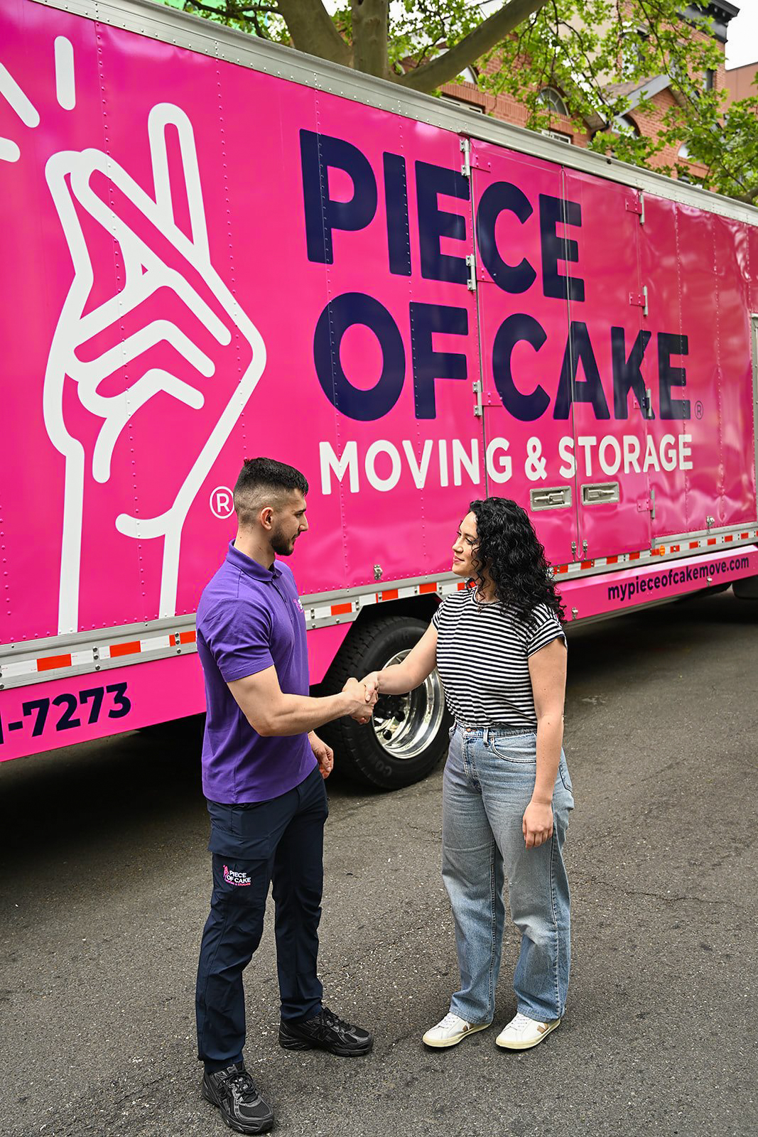 Piece of Cake Moving & Storage Facebook ad