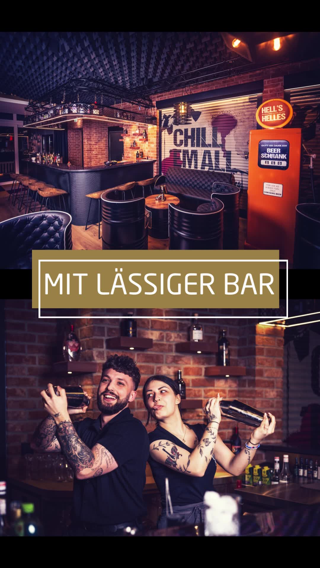 Rock & Chill Hotel Falter Facebook ad: Lecker Essen im Fräulein Anna in