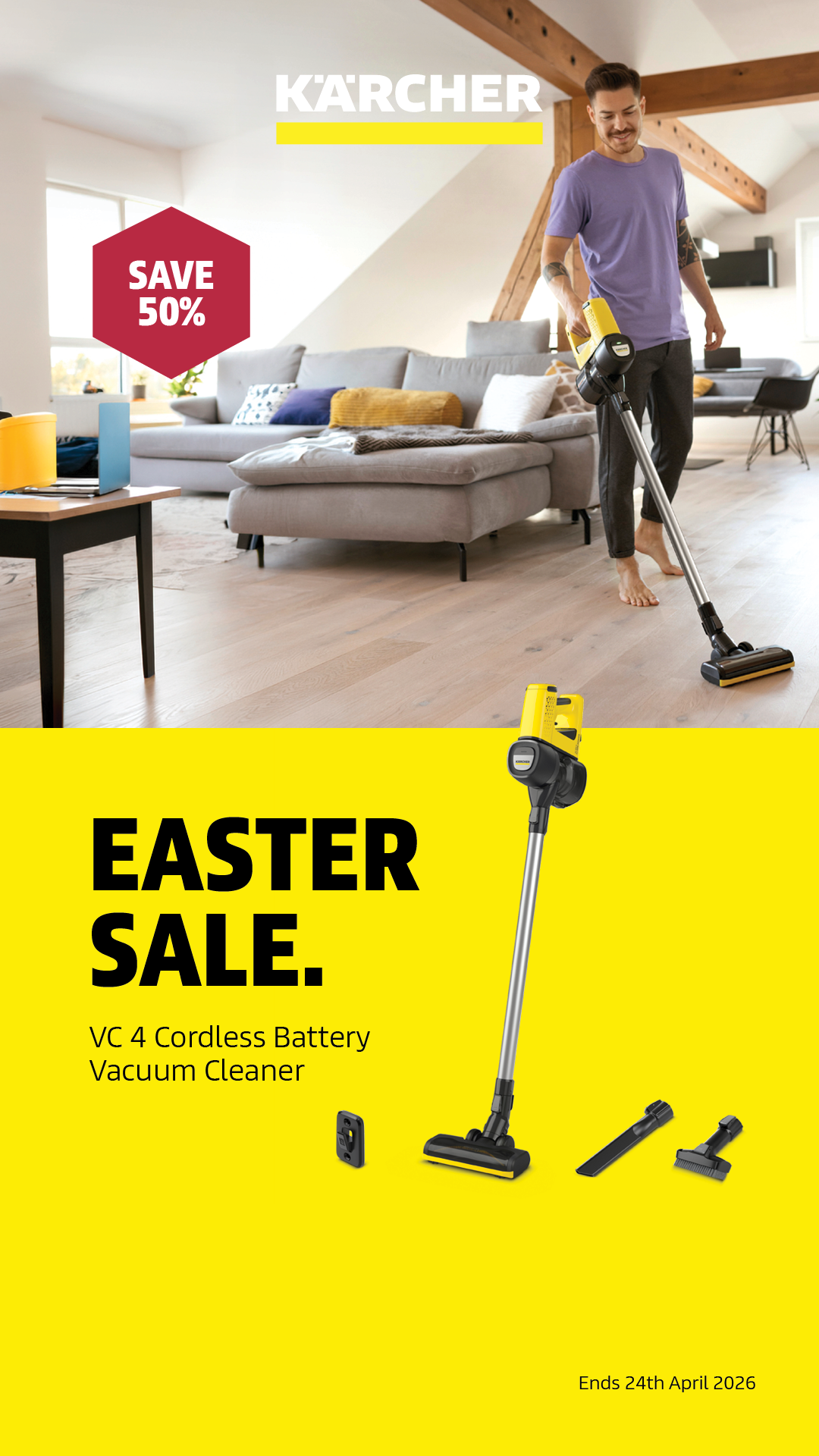 Kärcher Home & Garden Facebook ad
