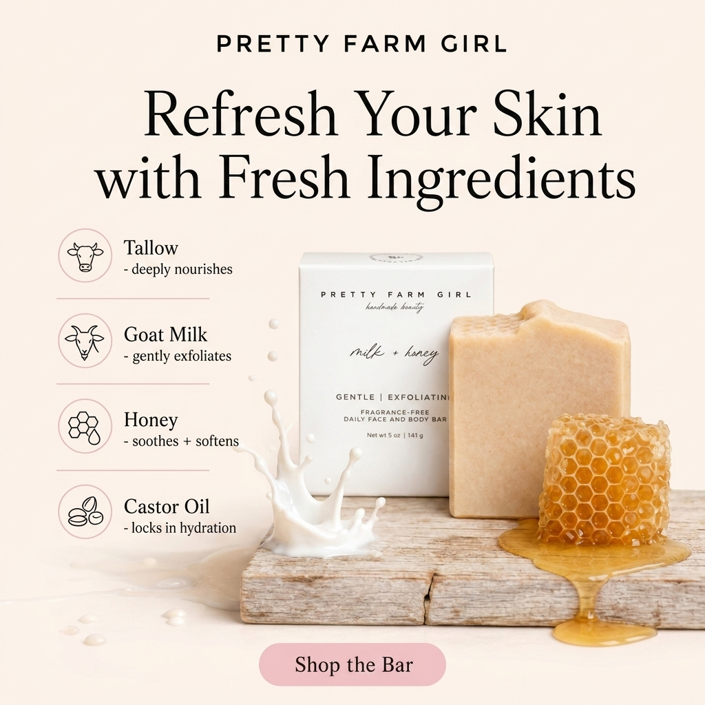 Pretty Farm Girl Facebook ad