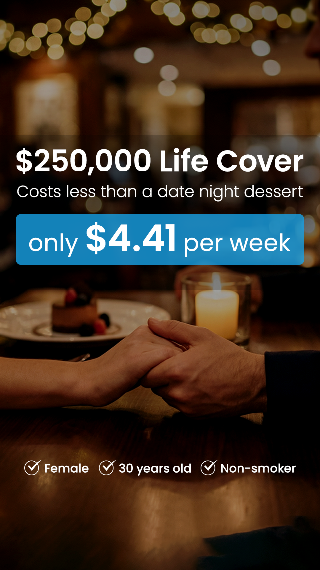 Compare Life Insurance Facebook ad from Mar 23, 2026